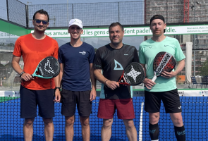 De la patinoire aux pistes de Padel: la Vaudoise Arena organise son premier tournoi!