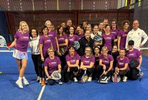 Une belle fête pour le Padel féminin au A-Club de Lugano