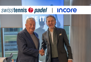 Padel: Incore Bank AG wird neuer Main Partner von Swiss Tennis Padel
